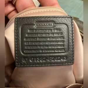 Coach Purse and Wallet Olive Green